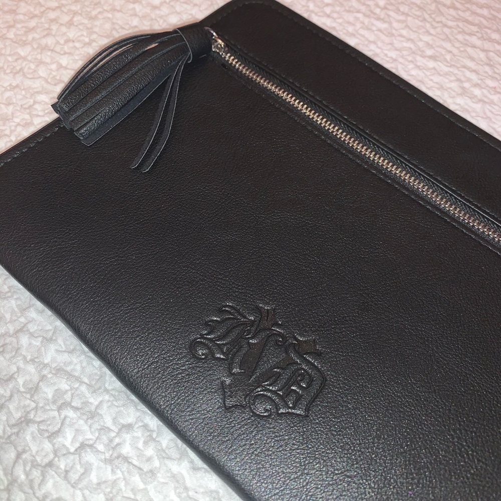 Leather clutch
